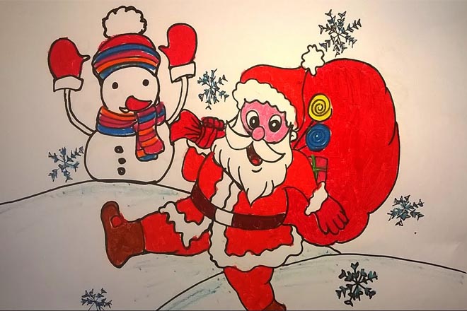 Tô lại bức tranh về ông già Noel thật tuyệt vời và mang đến cho bạn niềm vui và thư giãn độc đáo. Với các mẹo tô màu hữu ích, bạn có thể trang trí cho bức tranh của mình trở nên sống động và đầy màu sắc.